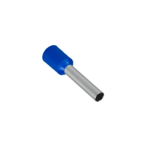 Izolovana bakarna hilzna 8 mm, 0.75 mm2, plava, 10 komada