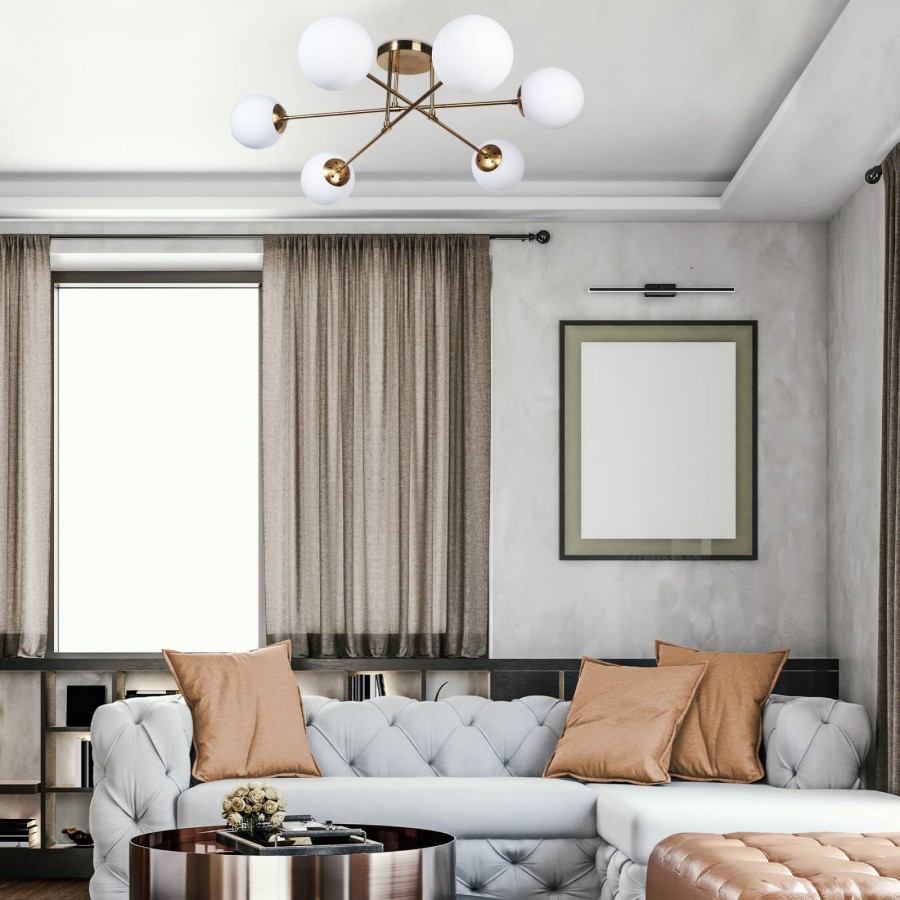 Luster Lawrence ML-220817-6R okrugli zlatni