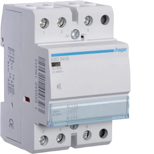 Kontakter 40A, 3k.o, 230V, bešumni