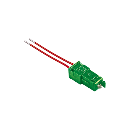 LED indikatorska dioda 230V sa provodnicima zelena EXP 72182.12