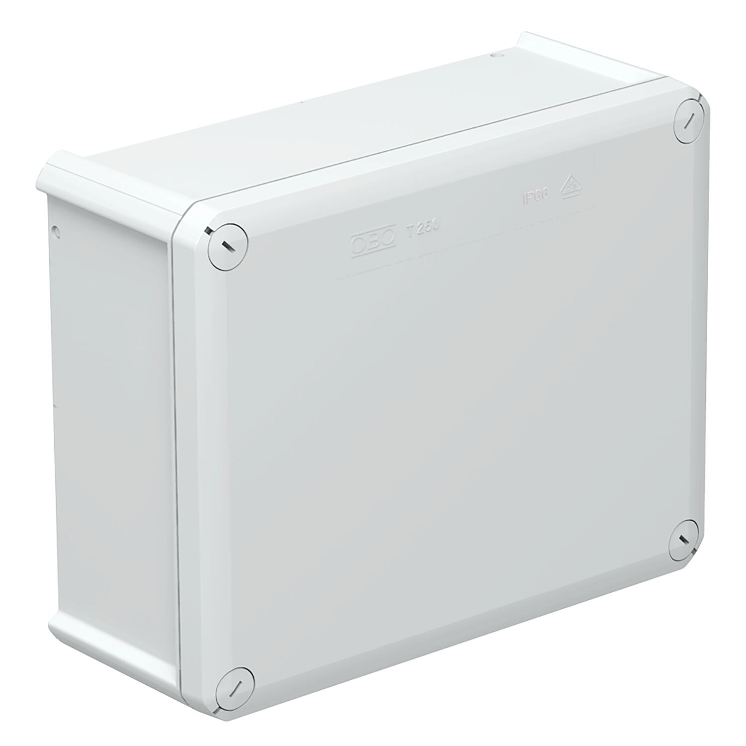 Razvodna kutija T 250, zatvorena, RAL 7035, IP66