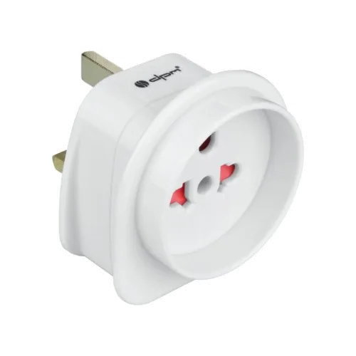 Putni adapter UK, bijeli