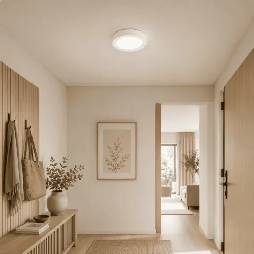 LED panel E-light 18W okrugli nadgradni 3CCT IP54