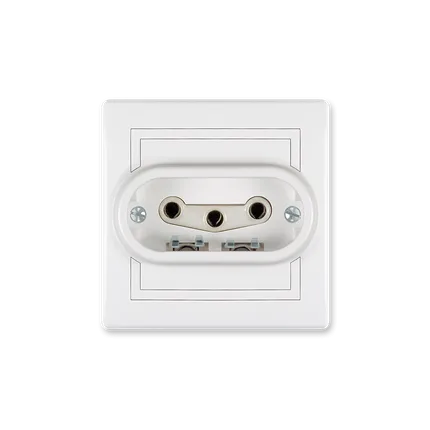 UTIČNICA 3P 16A 440V SA PORCEL. JEZGROM BIJELA PRESTIGE 602.00