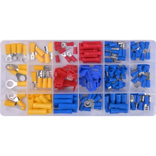 SET KONEKTORA, KONEKTORI SA TULJKOM, PLASTIČNA KUTIJA, 160 KOM.