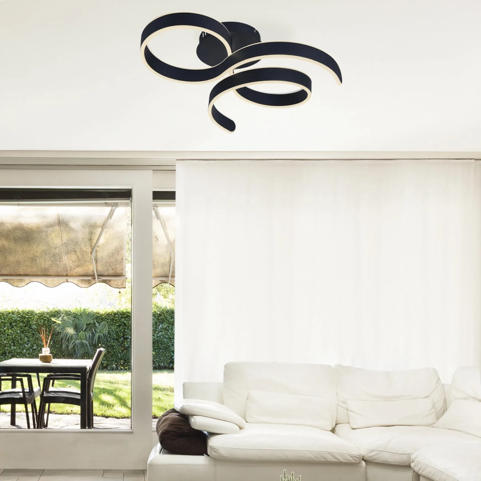 Luster LED Biglia ML-0803C01 40W 3000K-4000K-65 00K crni