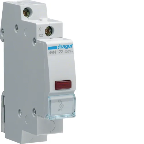 LED signalizator, crvena, 230VAC