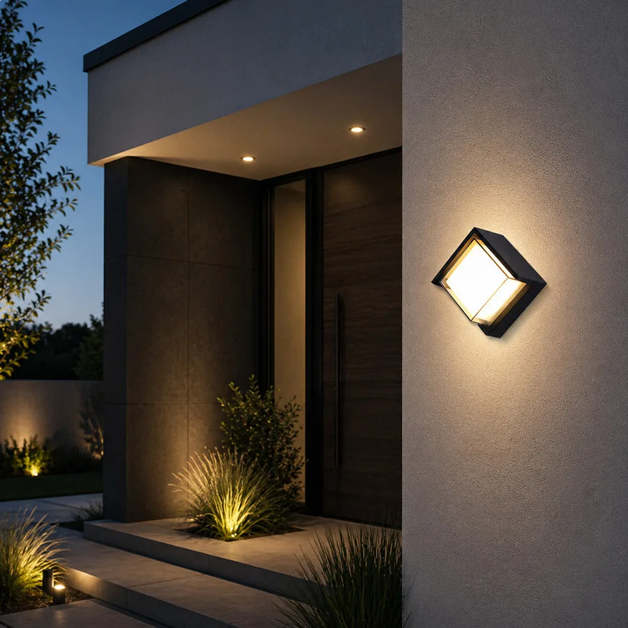 Zidna lampa E-light Abby EL-W4-69 15W 2700K-4000K-65 00K Kvadratna