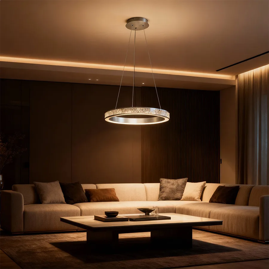 Luster LED Richardson ML-P01A1-01 Srebrni