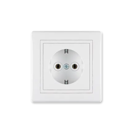 UTIČNICA 2P 16A 250V SA POLIKARB. JEZGROM BIJELA PRESTIGE 630.00