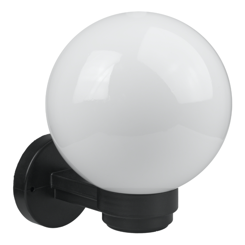 Vanjska zidna lampa E27, IP44, crna, 25W, vodootporna