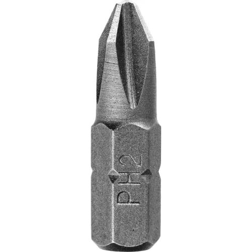 BITOVI ZA VIJKE S KRIŽNOM GLAVOM: PH2 X 25 MM; 3 KOM