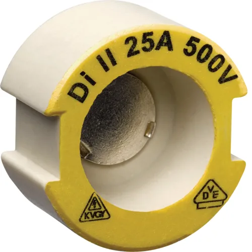 Kalib.prsten, DII, E27, 25A, 500V, keram