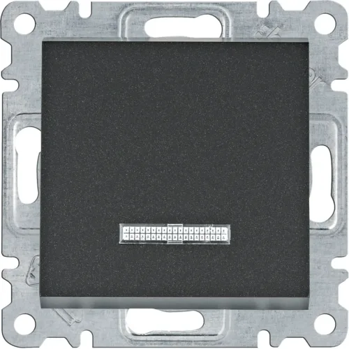 Taster, sa ind, 10A, 1k.o, Lumina, crni