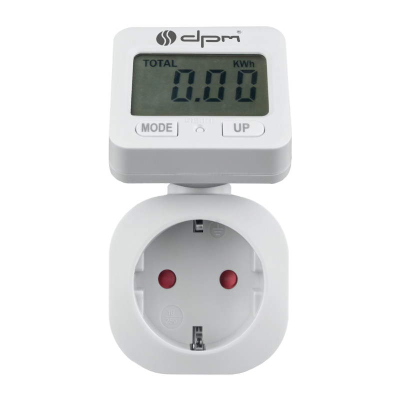 Mjerač potrošnje energije Schuko - LCD vatmetar