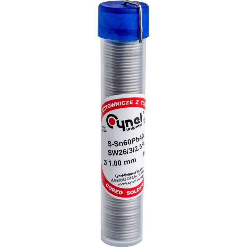 Kositarski Lem s Topilom za Lemljenje 1,0 mm
