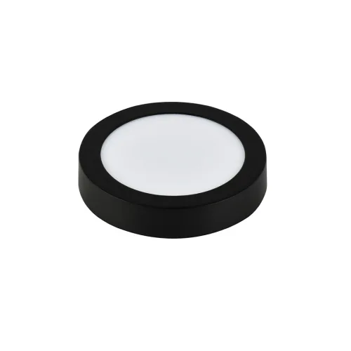 LED panel E-light 24W okrugli nadgradni 4000K crni