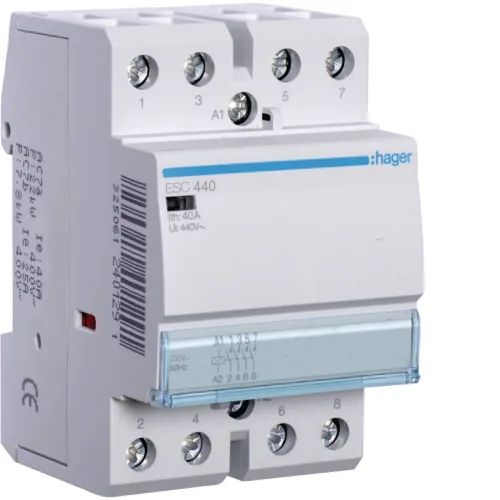 Kontakter 40A, 4k.o, 230V