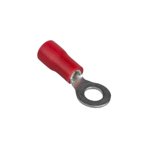 Izolovana okasta stopica M4, 1 mm2, crvena, 10 komada