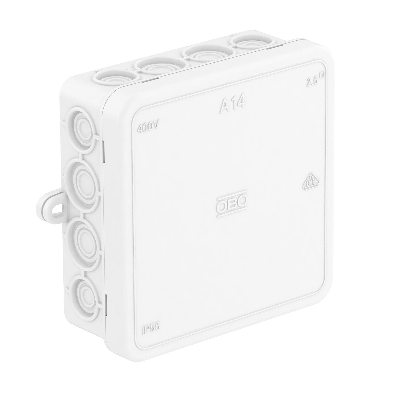 Razvodna Kutija OBO A14 100x100x38 IP55 Bijela
