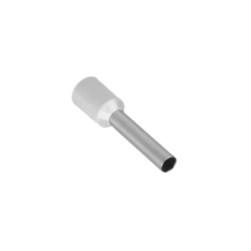 Izolovana bakarna hilzna 8 mm, 0,5 mm2, bijela, set od 10 komada