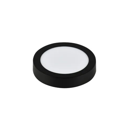 LED panel E-light 18W okrugli nadgradni 4000K crni