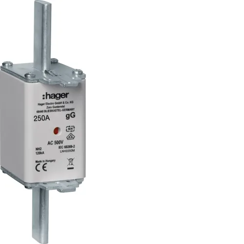 Topljivi uložak NH2C, gG, 250A, 500V ind