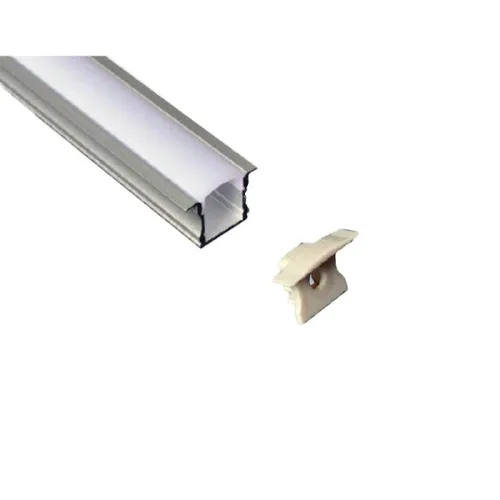 Alu profil E-light EL-1524 1m crni