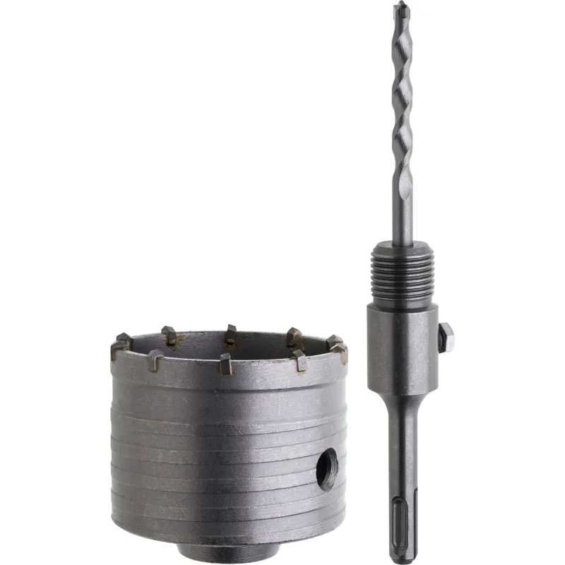 Bit kruna sa SDS-plus adapterom 80 mm, volfram karbid