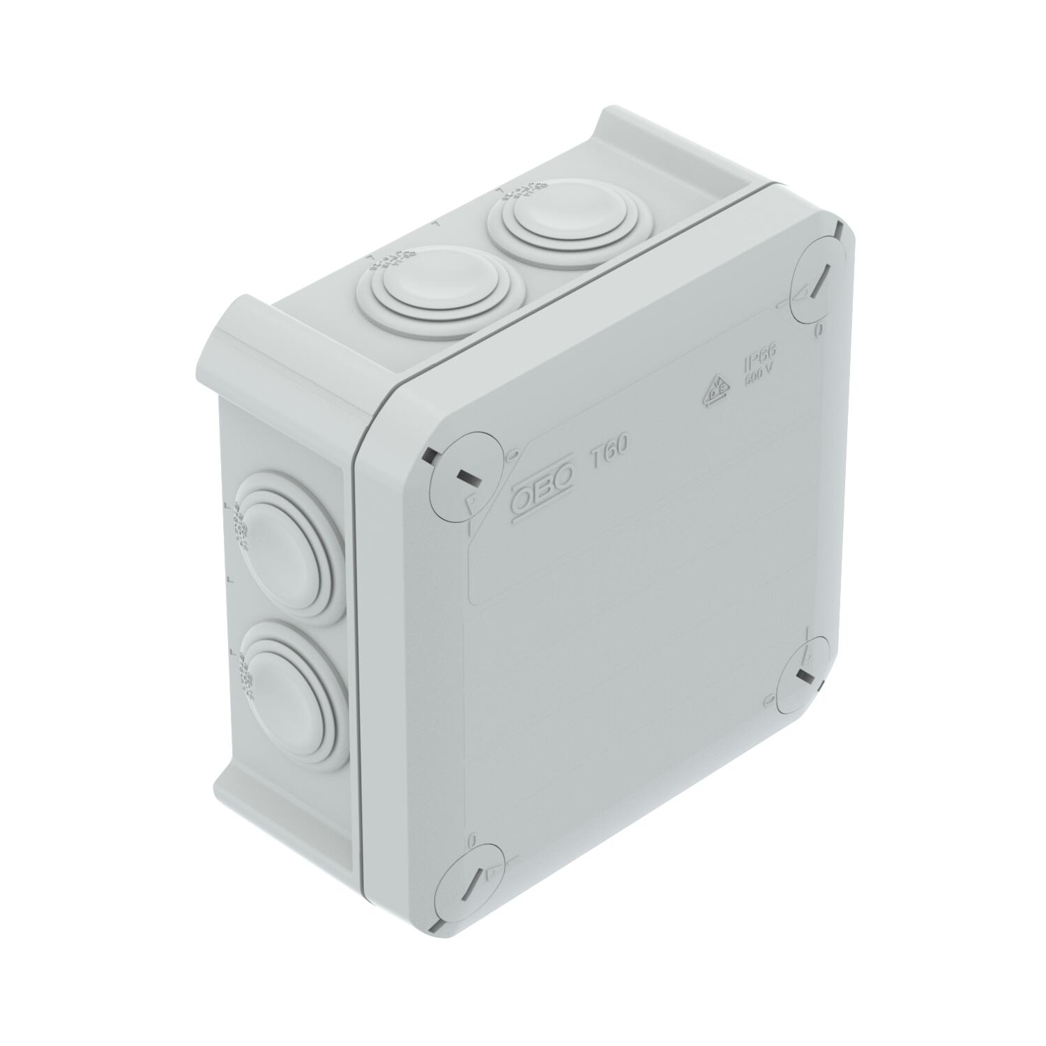 Razvodna kutija T 60 sivih brtvi 114x114x57 IP66